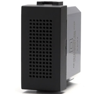 FRUTTO CONTAKT SUONERIA  BUZZER ELETTRONICA  DA INCASSO NERO TIPO LIVINGLIGHT E INTERNATIONAL