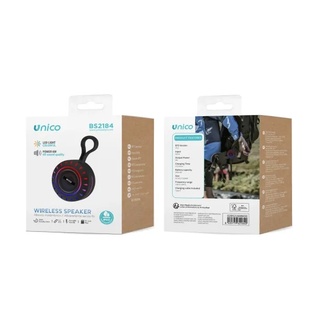 CASSA BLUETHOOT RICARICABILE PORTATILE  UNICO WATERPROOF RESISTENTE ALL' ACQUA 7W 