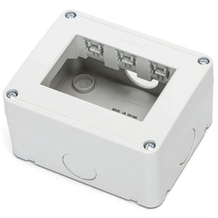 SCATOLA CONTAKT PER VIMAR PLANA IP40 3 POSTI 