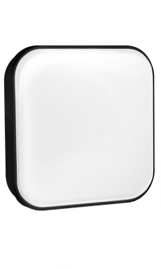 PLAFONIERA CENTURY MODELLO SIMPLY LED SQUARE NERO 24W 4000K 2700LM IP65