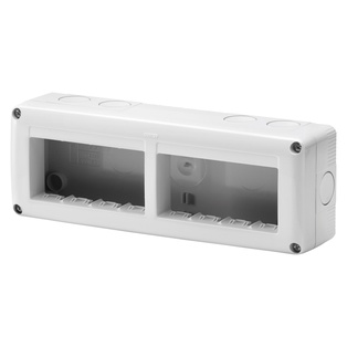 SCATOLA GEWISS PER SERIE SYSTEM IP40 8 (4X2 ) POSTI