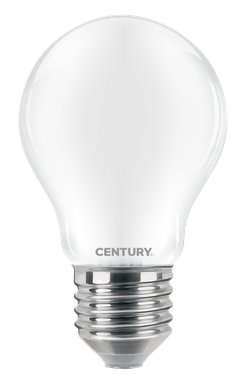 LAMPADA LED FILO CENTURY MODELLO INCANTO A60  ALTA EFFICIENZA 4W 470LM E27 SMERIGLIATA 3000K