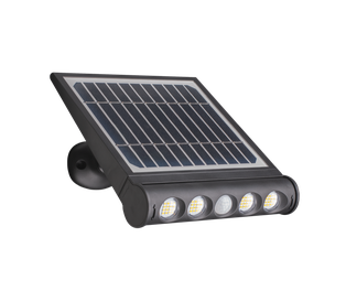  PROIETTORE FARO CENTURY LED MODELLO GENIUS CON PANNELLO SOLARE 8W  4000K SENSORE CREPUSCOLARE IP65 950LM 