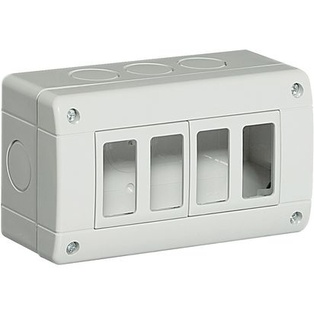 SCATOLA BTICINO PER SERIE BTICINO MATIX IP40 4 POSTI