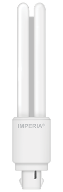 LAMPADA LED IMPERIA 2 PIN PL-G24D 4.5W 230V  4000K (10W EX) LUNGHEZZA DA 10.0 A 11.0 CM 