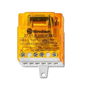 RELÈ ELETTROMECCANICO AD IMPULSI 1NO 230V 3 FILI  FINDER