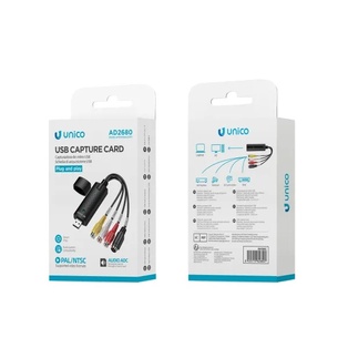 ADATTATORE UNICO CON USB-A E 3 PRESE RCA AUDIO