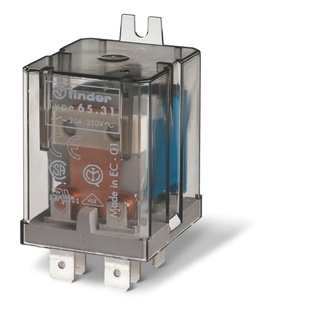 RELÈ FINDER ELETTROMAGNETICO PER POTENZE INDUSTRIALI PER CARICHI ELVATI 1NO 30A 230V 
