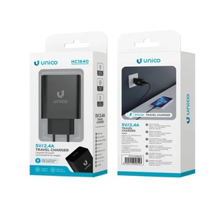 CARICATORE UNICO DA RETE CON USB-A 2.4A ( ex HC2200 ) NERO