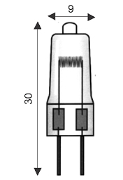 LAMPADA ALOGENA ALRLUX BISPINA G4 20W 12V