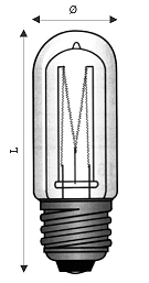 TUBOLARE ARLUX ALOGENA E27 250W 230V CH