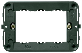 SUPPORTO VIMAR PER SCATOLA 3 POSTI CON VITI SERIE IDEA