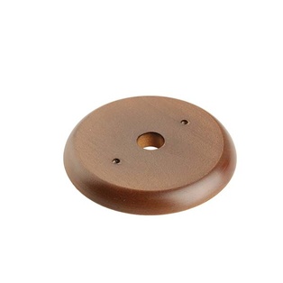 BASE ROTONDA IN LEGNO NOCE   1 FORO FAI