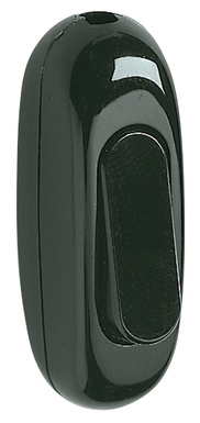 INTERRUTTORE VIMAR DEVIATORE TERMINALE 1 16A 250V TASTO A BILANCERE NERO
