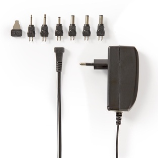 ALIMENTATORE NEDIS SWITCHING UNIVERSALE 9-24V 1500MAH - 6 PLUG