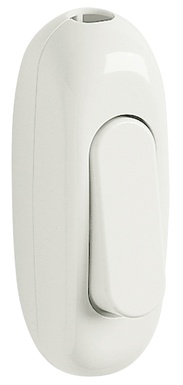 INTERRUTTORE VIMAR DEVIATORE TERMINALE 1 16A 250V TASTO A BILANCERE BIANCO