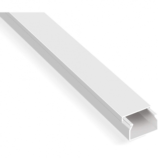 CANALINA FAEG CHIUSA BIANCA A 1 SCOMPARTO 30X18MM IP40 2MT