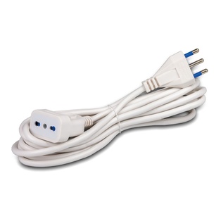 PROLUNGA ELETTRICA CONTAKT SPINA 16A E BIPRESA 2P+T 16A 250V SEZ. 3X1.5  5MT BN