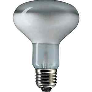 LAMPADA INCANDESCENZA PHILIPS R80 SMERIGLIATA 230V 75W E27 012470