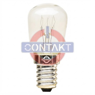 LAMPADA INCANDESCENZA CONTAKT 26X57MM 230V 25W E14 120LM 2500K 2000H