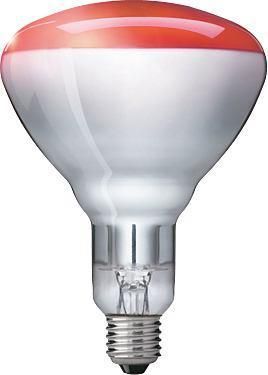 IRL150 R125 INFRARED ROSSO 230-250V 150W E27 INCANDESCENZA BOX