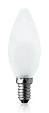 INCANDESCENZA OLIVA SMERIGLIATA 15W E14 GE