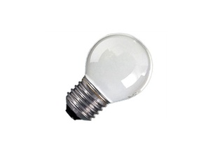 INCANDESCENZA SFERA SMERIGLIATA 15W E27 GE