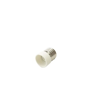 PORTALAMPADA FAI ADATTATORE MASCHIO E27 FEMMINA E14 TERMOPLASTICO 