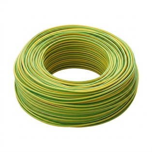 CAVO ELETTRICO UNIPOLARE FS17-450/750V 1X1.5MMQ GIALLO/VERDE 100 MT. IMQ
