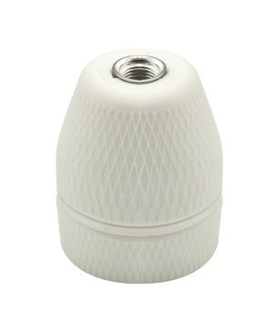 PORTALAMPADA E27 PORCELLANA RACCORDO M10/1 FAI