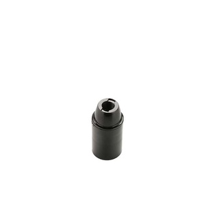 PORTALAMPADA NERO E14 CAMICIA LISCIA TERMOPLASTICO LUCIDO