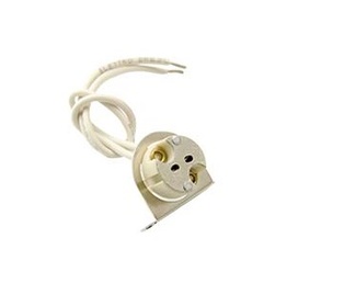 PORTALAMPADA FAI PER ALOGENE GZ4-G5.3-GX5.3-GX6.35-GZ6.35 FORI Ø 3.2MM 