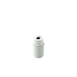 PORTALAMPADA BIANCO E14 CAMICIA FILETTATA TERMOPLASTICO