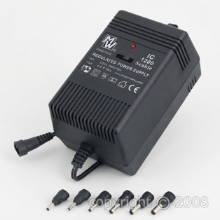 ALIMENTATORE NEDIS SWITCHING UNIVERSALE 13-6-9-12V DC 1200MAH MW9112GS