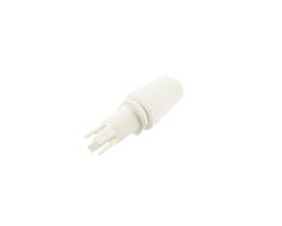 SERRACAVO IN PLASTICA BIANCO CON FILETTO