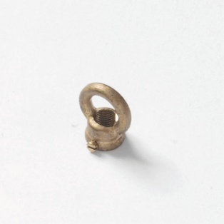 GANCIO FAI CON FORO FILETTATO  M10X1 VITE DI BLOCCO OTTONE 