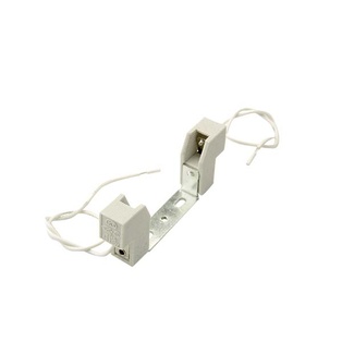 PORTALAMPADA FAI PER ALOGENE R7S PER LAMPADE Z LUNGHEZZA 78MM CON STAFFA CAVI 25CM E FORI Ø4.5MM  