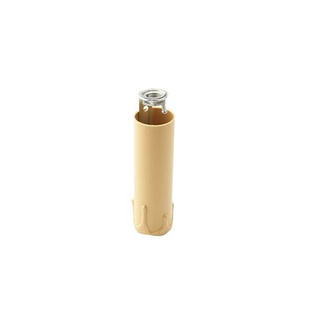 PORTALAMPADA FAI A CANDELA COLORE ANTICO IN MATERIALE TERMOPLASTICO CON NIPLES E14 ALTEZZA 85MM 