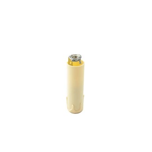 PORTALAMPADA FAI A CANDELA COLORE AVORIO IN MATERIALE TERMOPLASTICO CON NIPLES E14 ALTEZZA 85MM