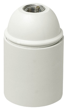 PORTALAMPADE VIMAR M10X1 CAMICIA LISCIA E27 BIANCO