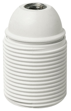 PORTALAMPADE VIMAR M10X1 CAMICIA FILETTATA E27 BIANCO
