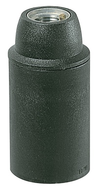 PORTALAMPADE VIMAR M10X1 CAMICIA LISCIA E14  NERO