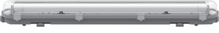 PLAFONIERA IMPERIA MODELLO MILANO PER SINGOLO TUBO LED POLICARBONATO 1500MM ( 1X58 )