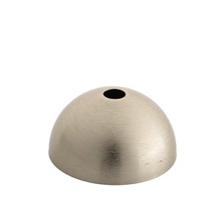 CAPPELLO FAI COPRI PORTALAMPADA IN METALLO CROMO SATINATO 