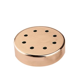 ROSONE CILINDRICO OTTONATO 8FORI  FAI