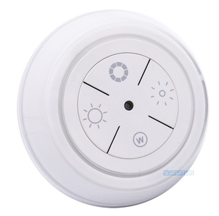 PUNTO LUCE LED DIMMER.CON CREPUSCOLARE RGB 12 COLORI REGOL. MED