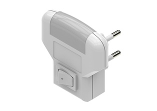 PUNTO LUCE CONTAKT LED CON INTERRUTTORE 6000K BIANCO BL. 1
