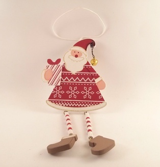 BABBO NATALE REC.LEGNO PZ.48