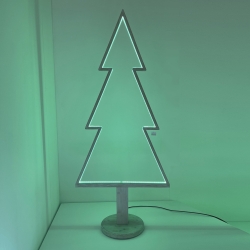 ALBERO NATALE ABETE C/BASE H145 SMART LED