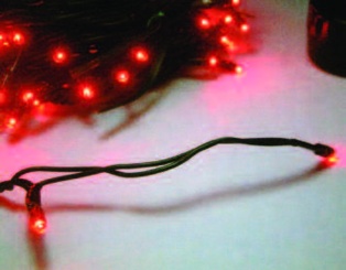 180 LED ROSSO PER INTERNO   MT.9,2 LJ